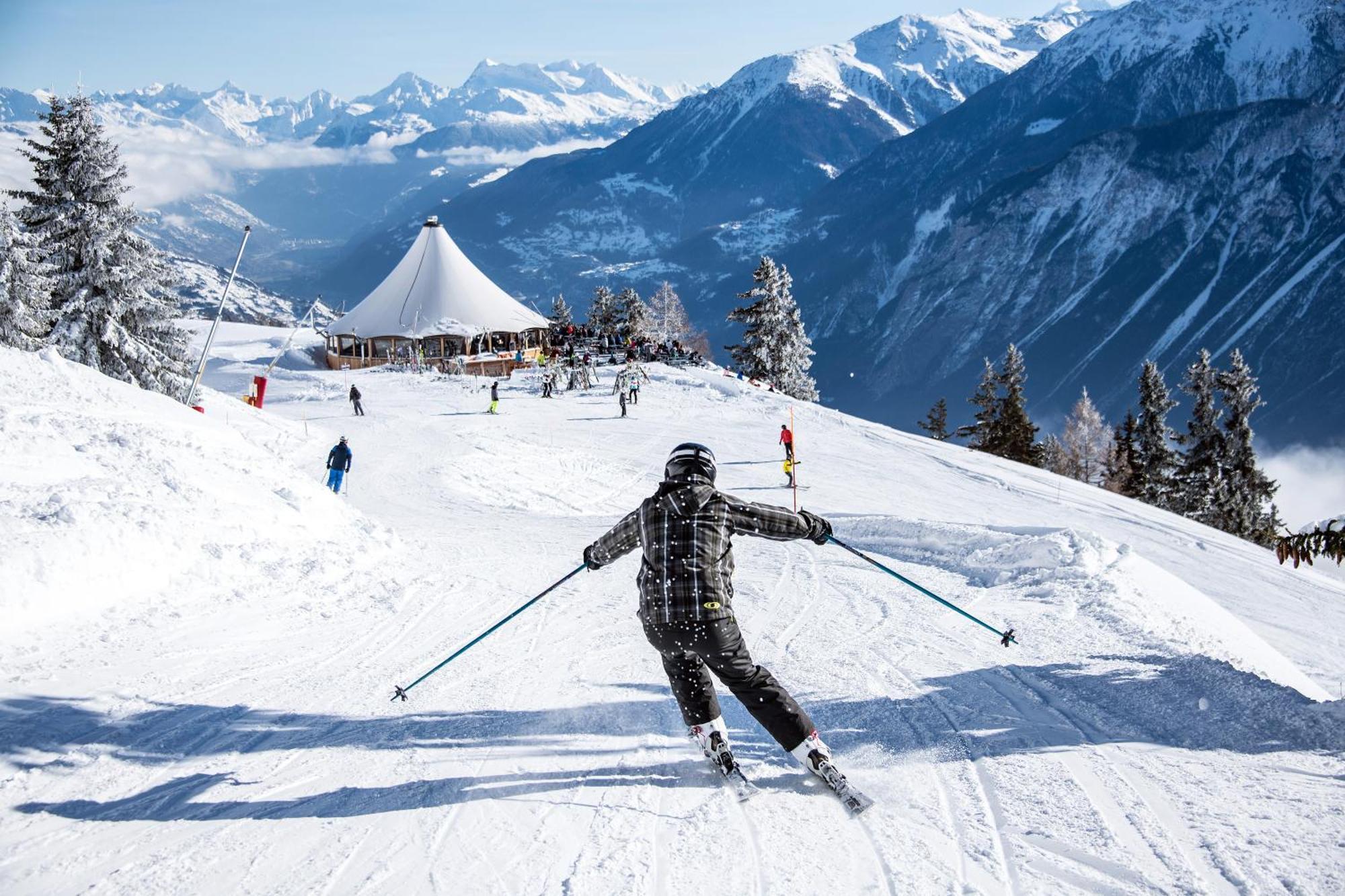 Hotel Olympic - Montana Center Crans-Montana Ngoại thất bức ảnh