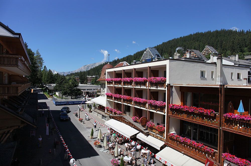 Hotel Olympic - Montana Center Crans-Montana Ngoại thất bức ảnh